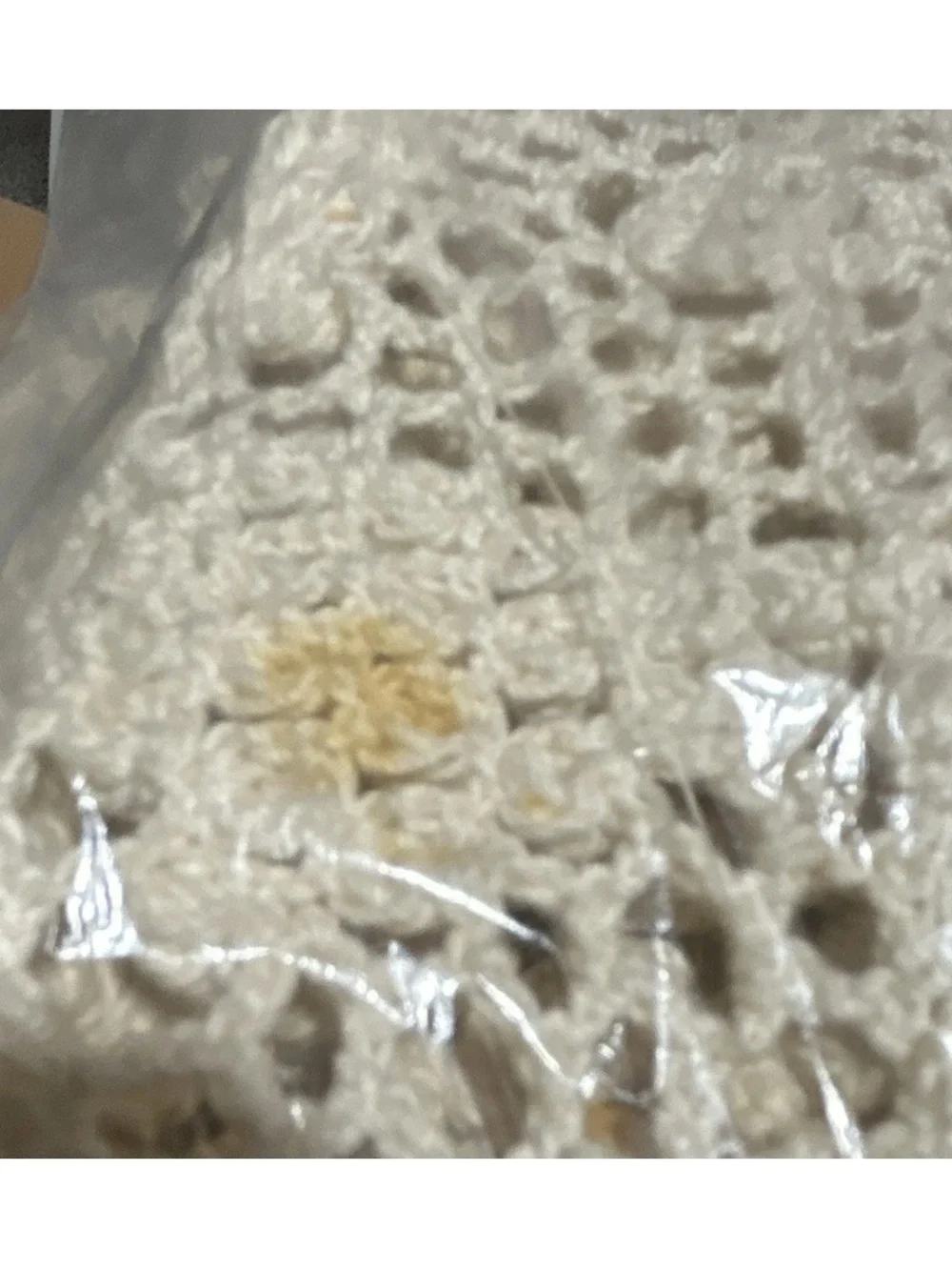 Vintage, Hand-Made in the 40’s, Crocheted Lace made for bedspread or table cloth